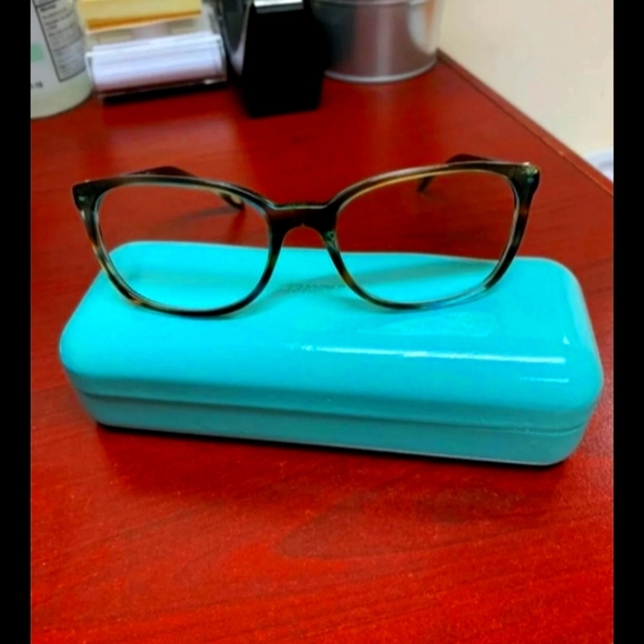 Tiffany & Co eye glasses with case. - Picture 1 of 6
